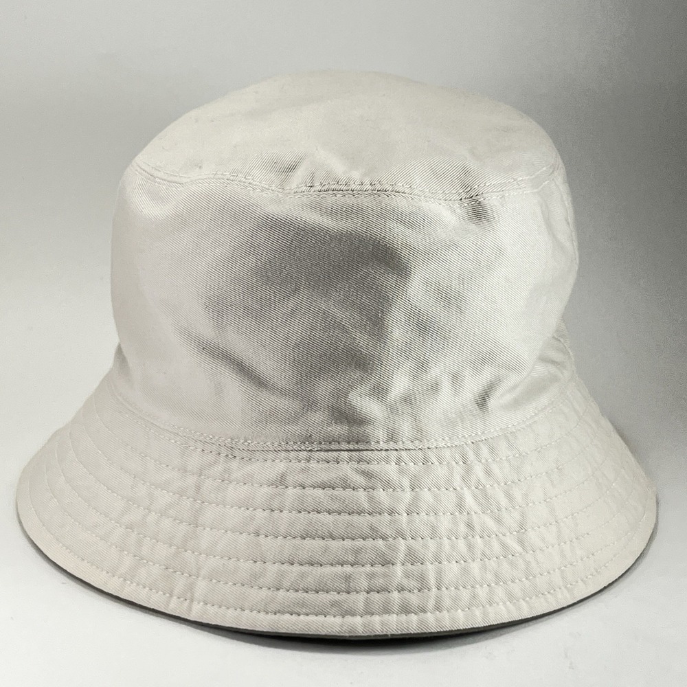 Vintage Y2K Bucket Hat Banana Republic Men M/L Khaki Cotton Fishing Safari Cream